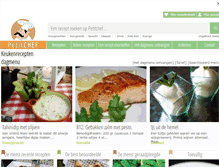 Tablet Screenshot of nl.petitchef.com